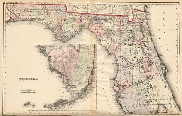 28-Southeast Map By O.W. Gray