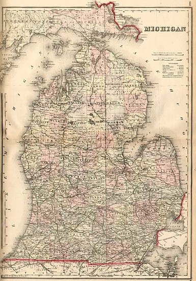 53-Midwest Map By O.W. Gray