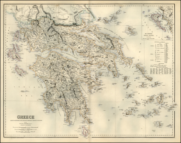 98-Europe, Balkans and Greece Map By Archibald Fullarton & Co.