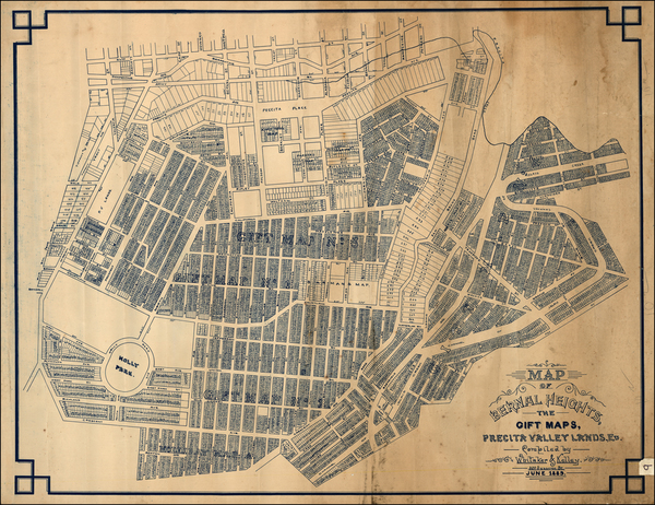 63-California Map By Whitaker & Kelley