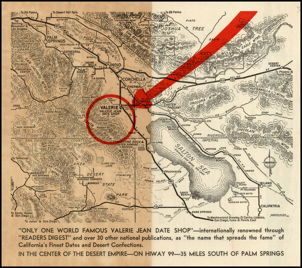 68-California Map By Norton Allen