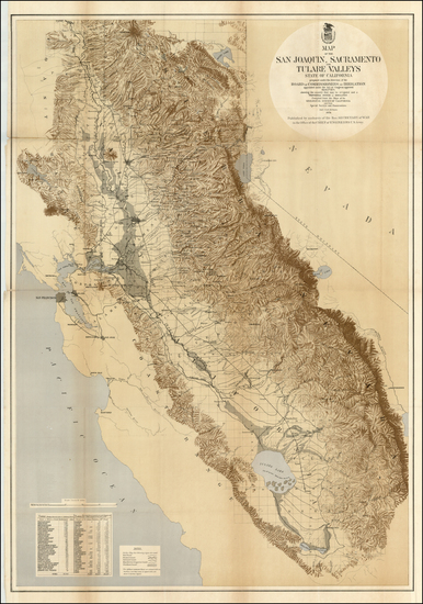 43-California Map By U.S. War Department