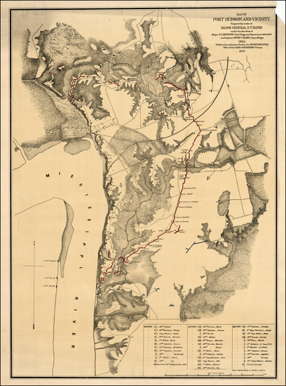 25-South Map By U.S. War Department