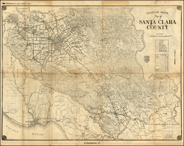 28-California Map By Thomas Brothers