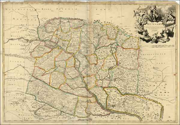 84-Hungary and Balkans Map By John Senex