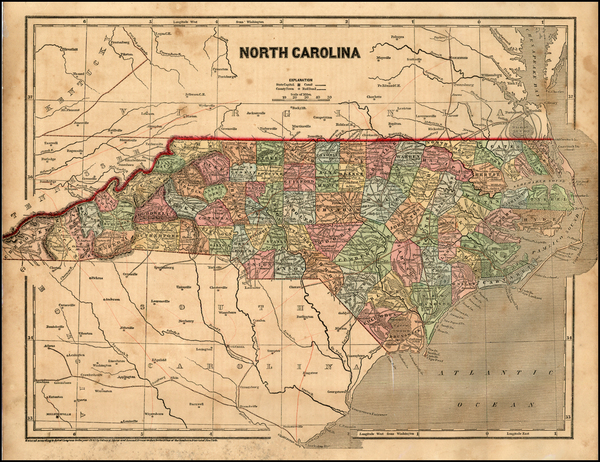 89-Southeast Map By Charles Morse