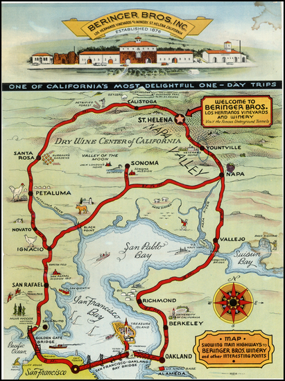 74-California Map By Koersch Co.