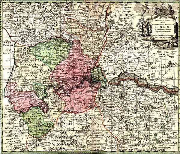 54-Europe and British Isles Map By Matthaus Seutter