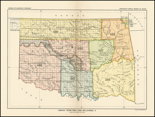 61-Plains Map By United States Department of the Interior