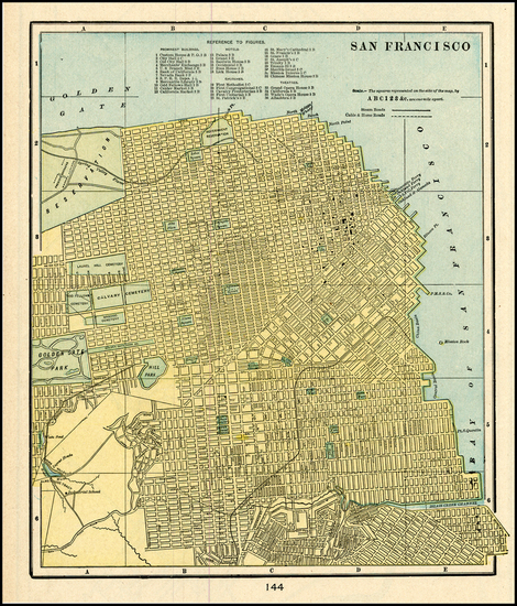 78-California Map By George F. Cram