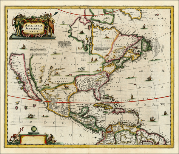 0-North America and California Map By Jan Jansson