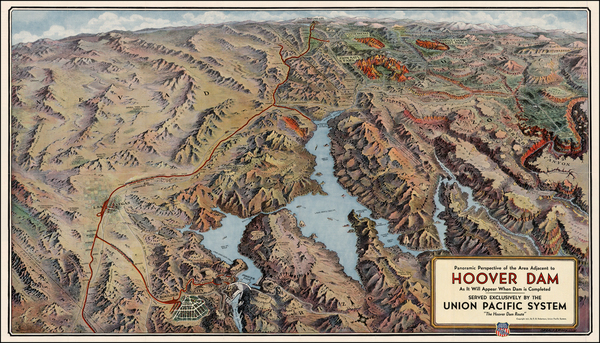 93-Southwest Map By Union Pacific Railroad Company