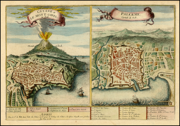 49-Italy and Balearic Islands Map By Nicolas de Fer