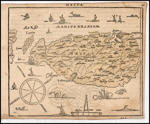 91-Mediterranean and Balearic Islands Map By Zacharias Heyns