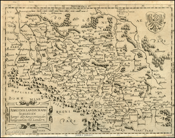 82-Poland and Czech Republic & Slovakia Map By David Custodis