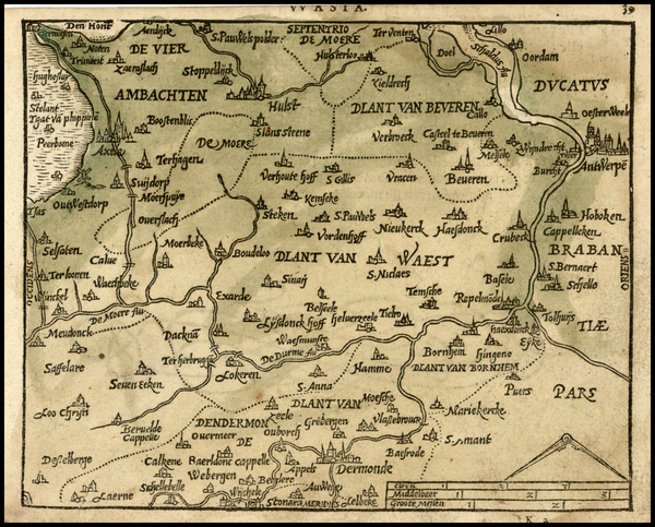 17-Netherlands Map By Zacharias Heyns