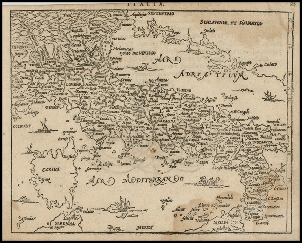 56-Italy Map By Zacharias Heyns