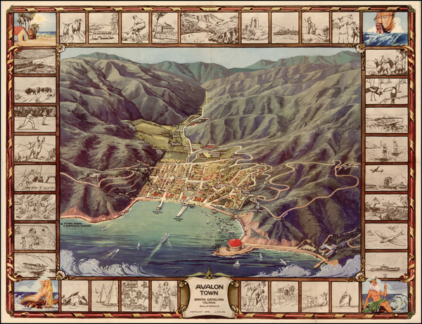 31-California Map By L.C.B. Co.