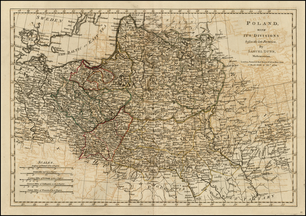 16-Poland, Russia and Baltic Countries Map By Samuel Dunn