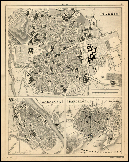 19-Spain Map By G Heck