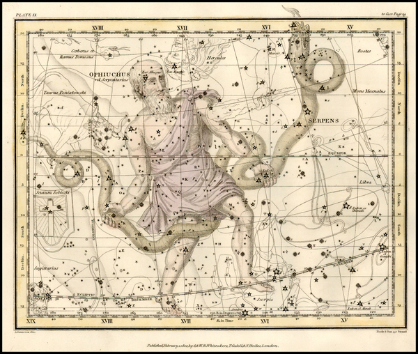 19-Celestial Maps Map By Alexander Jamieson