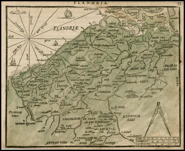 60-Netherlands Map By Zacharias Heyns