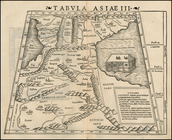 13-Russia, Central Asia & Caucasus, Middle East and Russia in Asia Map By Sebastian Munster