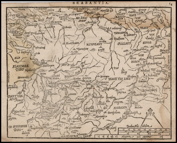 87-Netherlands Map By Zacharias Heyns