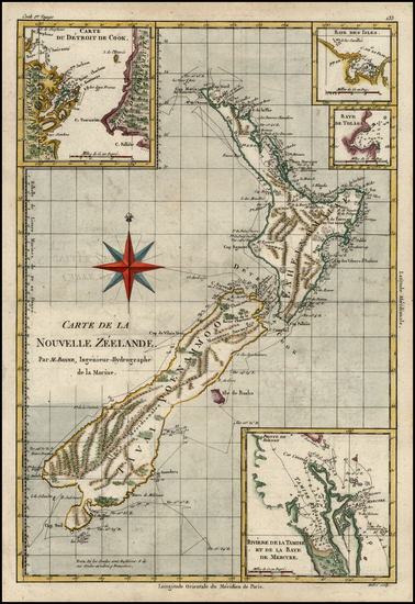 69-New Zealand Map By Rigobert Bonne