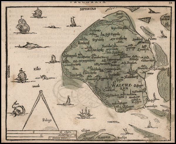 32-Netherlands Map By Zacharias Heyns