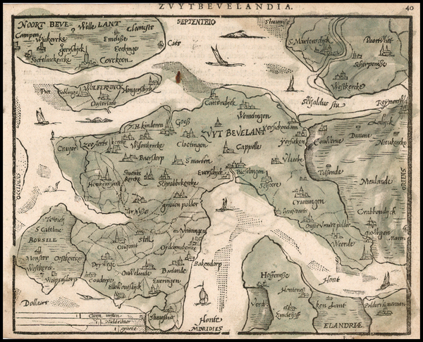 78-Netherlands Map By Zacharias Heyns