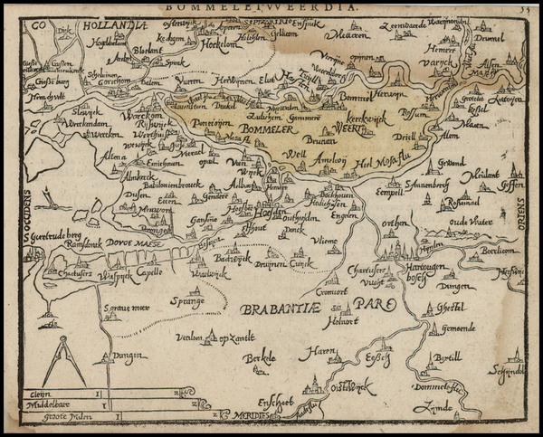 66-Netherlands Map By Zacharias Heyns