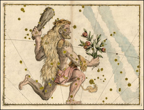 39-Celestial Maps Map By Johann Bayer