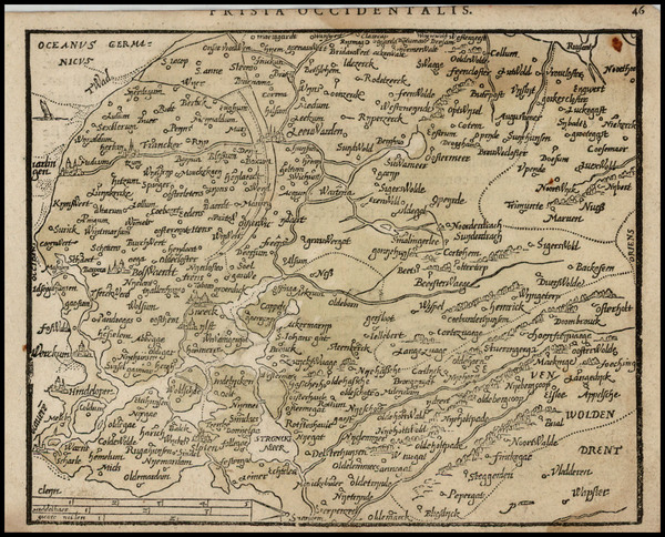 36-Netherlands Map By Zacharias Heyns