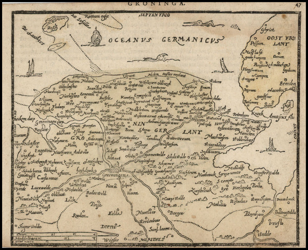 73-Netherlands Map By Zacharias Heyns