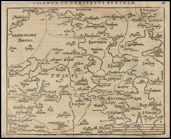 93-Netherlands Map By Zacharias Heyns