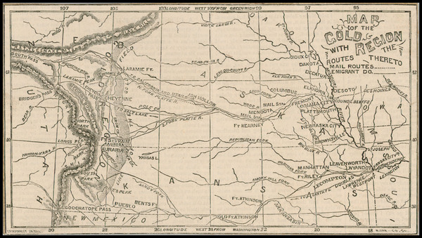 100-Plains and Rocky Mountains Map By 