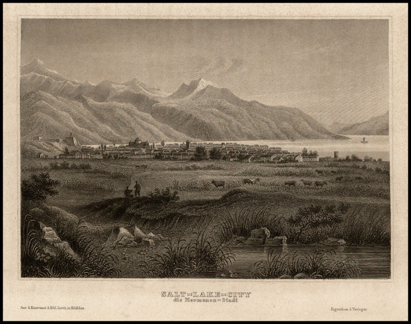 4-Southwest and Rocky Mountains Map By Bibliographische Institut