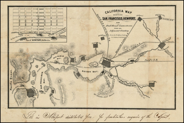 25-California Map By W Alpheus Smith / T.R. Holland