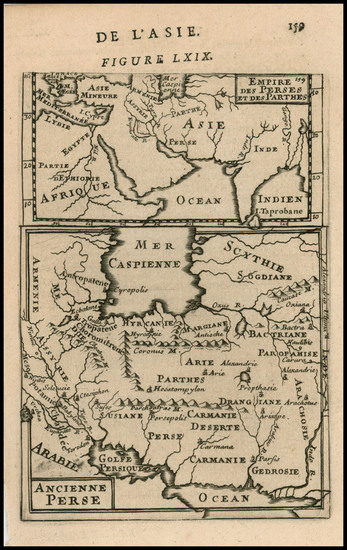 68-Central Asia & Caucasus, Middle East and Portraits & People Map By Alain Manesson Malle