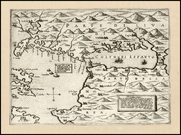 11-Balkans, Balearic Islands and Greece Map By Giovanni Francesco Camocio