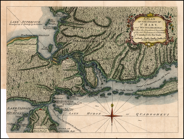 91-Midwest and Canada Map By London Magazine