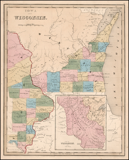 89-Midwest and Plains Map By Thomas Gamaliel Bradford