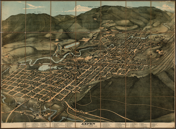 6-Rocky Mountains Map By Augustus Koch