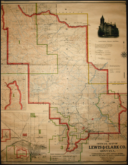 46-Plains and Rocky Mountains Map By Lord Baltimore Press