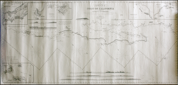 30-Baja California and California Map By James Imray