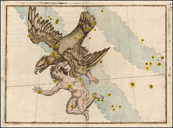 36-Celestial Maps Map By Johann Bayer