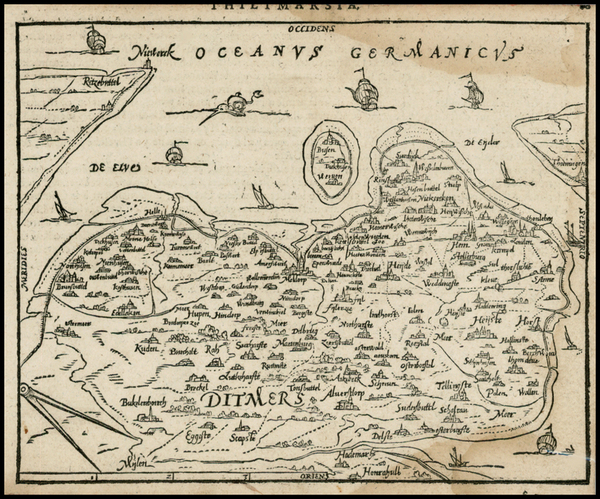 23-Netherlands and Germany Map By Zacharias Heyns