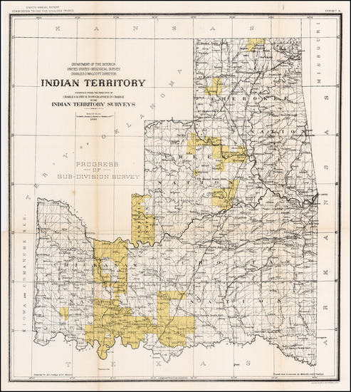 77-Plains Map By United States Department of the Interior