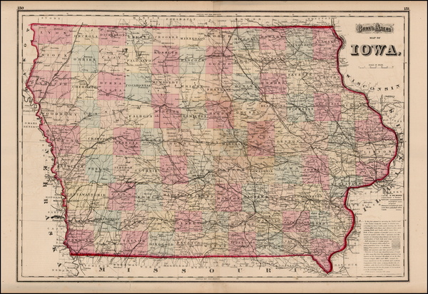 8-Midwest Map By O.W. Gray